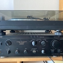 SONY レコードプレーヤー　PS-LX300H