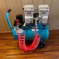 【キャンセルのため再出品】エアーコンプレッサー・ホース・エアーガン 3点セット キャンセルのため再出品】エアーコンプレッサー・ホース・エアーガン 3