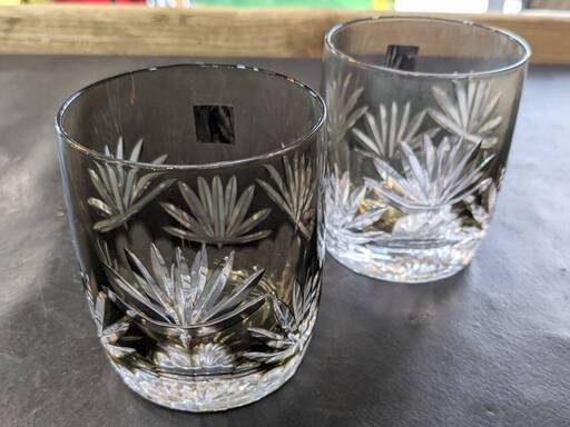 【愛品倶楽部柏店】カガミクリスタル 江戸切子 ペアグラス 睡蓮 愛品倶楽部柏店】カガミクリスタル 江戸切子 ペアグラス 睡蓮 江戸切子