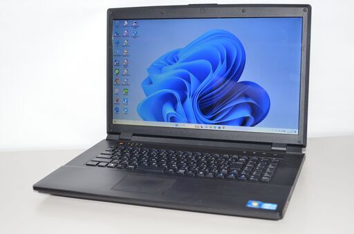 中古良品ノートパソコン Windows11+office 爆速SSD512GB notecomputer W170HN core i7-2630QM/メモリ8GB/17.3インチ/無線内蔵/ブルーレイ
