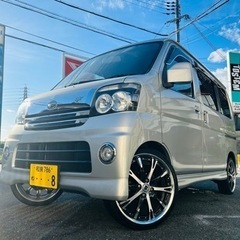 車検残あり ダイハツ　アトレーワゴン　カスタムRSターボ　S32...