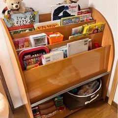本 本活 知育 おもちゃ 玩具 読書 比較的美品  絵本棚 本棚...