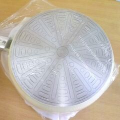 アサヒ軽金属 未使用 オールパン 22cm ガラス蓋/タジン蓋/適温計