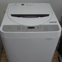 シャ−プ全自動洗濯機 ES-GE5B 5.5Kg 2018年製 ...