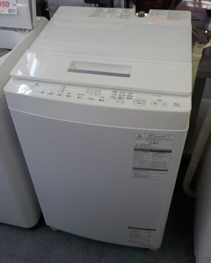 最新のデザイン ID372672　８．０Ｋ（２０１８年東芝製） 洗濯機