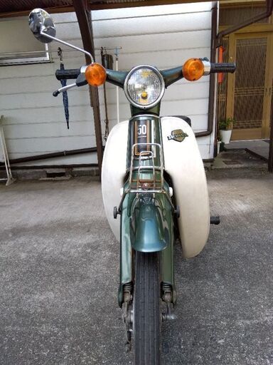 【商談中】希少　古い６Ｖスーパーカブ　実働　Ｃ５０　カモメ、クジラ