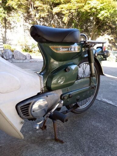 商談中】希少 古い6Vスーパーカブ 実働 C50 カモメ、クジラ