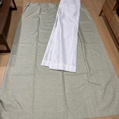 【ネット決済】遮光カーテン　薄いグリーン　140✖️188 2枚...