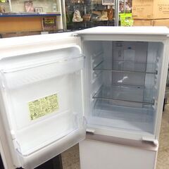 2ドア冷蔵庫 137L 2019年製 シャープ SJ-GD14E-W 100Lクラス ホワイト