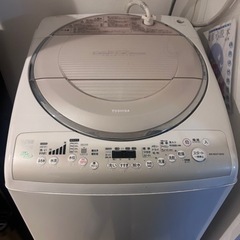 TOSHIBA 洗濯機　8キロ　AW-80VF
