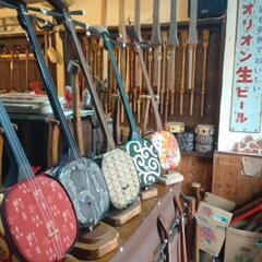 三線縞黒檀、真壁型、本皮1枚張り