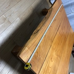 《成約済み》木製　和風ダイニングテーブル　座卓
