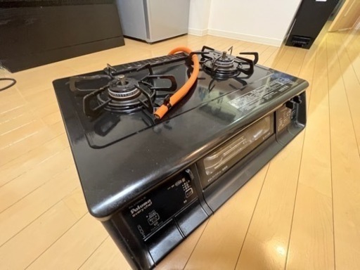 使用期間半年未満！プロパンガス用コンロ（オプション付き