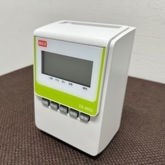 【ネット決済】マックス　電子タイムカード　タイムレコーダー　ホワ...