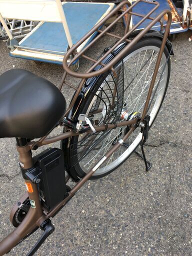 ①★使用わずか★ 丸石 MARUISHI 電動アシスト自転車 自転車 電動 ビューアシスト ASL263KDZ 26インチ ブラウン 電動自転車 美品 堺市 石津【ジャングルジャングルサカイ石津店】 ①☆使用わずか☆ 丸石 MARUISHI 電動アシスト自転車 自転車 電動