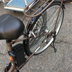 ①☆使用わずか☆ 丸石 MARUISHI 電動アシスト自転車 自転車 電動 