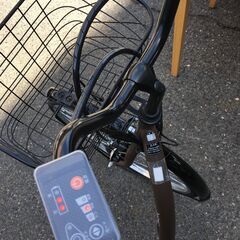 ①☆使用わずか☆ 丸石 MARUISHI 電動アシスト自転車 自転車 電動 