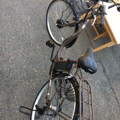 ①★使用わずか★ 丸石 MARUISHI 電動アシスト自転車 自...