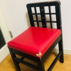 【ネット決済】椅子/レトロ 木製