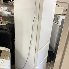 北九州市内配送無料 保証付き 2018年製NR-C370GC-W 冷蔵庫 スノー 