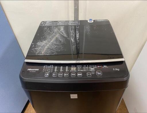 【決定しました】Hisense 5.5kg 洗濯機