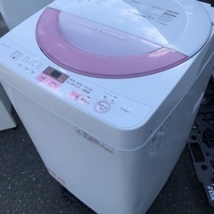 北九州市内配送無料 保証付き シャープ SHARP ES-GE6A-P [全自動洗濯機(