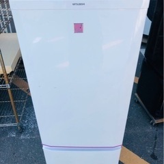 北九州市内配送無料保証付き168L 冷蔵庫 MR-P17EX-KP 三菱 (リサイクル 