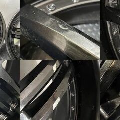 PDW Dynamics ダイナミクス 22インチ 4本 8J5HPCD114.3+38 空気圧センサー付 ブラック アルファード ヴェルファイア等　(MHZ009MY)