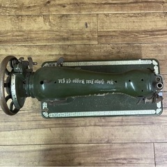 d715504 TOKYO JUKI ミシン ジューキ 緑 グリーン 手芸 裁縫 手芸品 インテリア 昭和レトロ アンティーク 動作未確認 現状品 中古品
