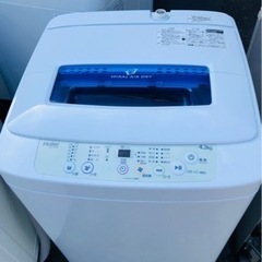 福岡市内配送設置無料　2019年式　ハイアール 4.2Kg全自動洗濯機 JW-K42M-W