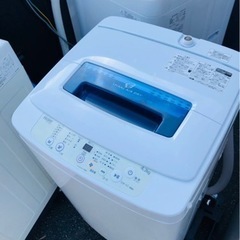 福岡市内配送設置無料　2019年式　ハイアール 4.2Kg全自動洗濯機 JW-K42M-W