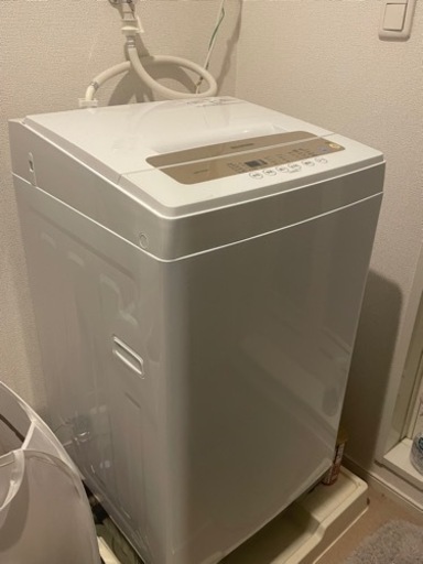 （1人暮らし・単身者用）洗濯機5kg　アイリスオーヤマ　ホワイト