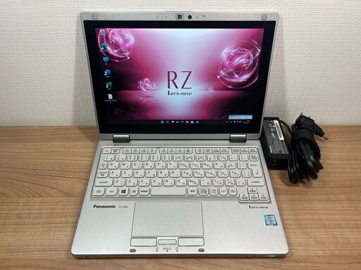 SIM搭載・買い得限定美品＞09102　超軽量 Panasonic CF-RZ6８GB/SSD256 /i5 タッチパネル　office Win11