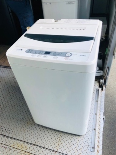 福岡市内配送設置無料　ヤマダ電機オリジナル　全自動電気洗濯機　(6.0kg) HerbRelax YWM-T60A1