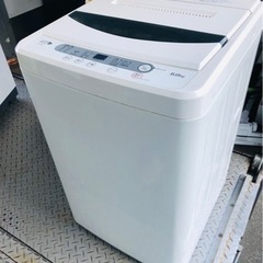 福岡市内配送設置無料　ヤマダ電機オリジナル　全自動電気洗濯機　(6.0kg) HerbRelax YWM-T60A1