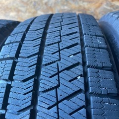バリ山　BRIDGESTONE VRX2 175/65R15 スタッドレス　タイヤ　2021年製　15インチ　アルミホイール付