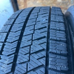 バリ山　BRIDGESTONE VRX2 175/65R15 スタッドレス　タイヤ　2021年製　15インチ　アルミホイール付