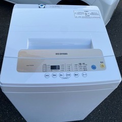 福岡市内配送設置無料　2021年　アイリスオーヤマ 洗濯機 5k...