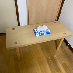 IKEA 木のテーブル(取引決まりました。)