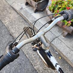 👉👉　ＭＴＢ　自転車　２６インチ　3x7変速　サドル　新品　黒　配達可能