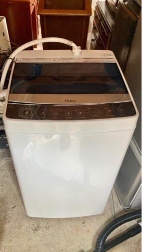 Haier ハイアール 5.5Kg全自動洗濯機 JW-C55A 2016年製　中古　現状渡し