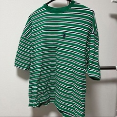 【ネット決済】ユーエスポロアッスン　Tシャツ　緑　エルサイズ　L