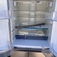 良品】三菱冷蔵庫525L(6ドア)2016年製