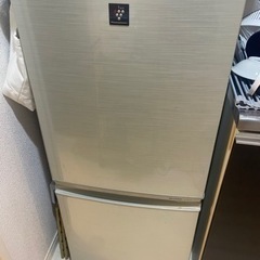 【取引日指定あり】シャープノンフロン冷凍冷蔵庫137ℓ