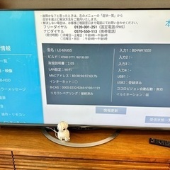 60インチSHARP液晶テレビLC-60US5