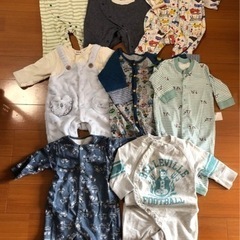 ベビー服　ロンパース　カバーオール　70〜75サイズ【秋冬物】