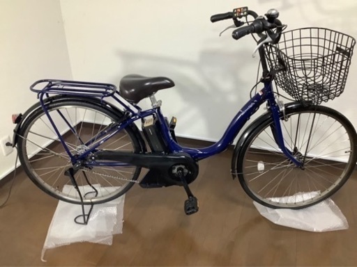 200 ヤマハ新機種電動アシスト自転車pas natura26インチ　ブルーアルミボディ