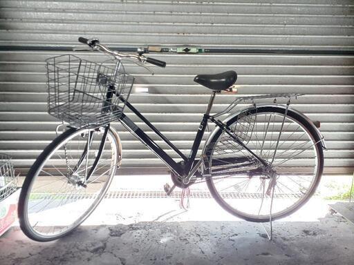 自転車　中古　PRATICO 　内装3段変速　オートライト　カゴリアキャリア鍵付き　タイヤ27インチ 自転車 中古 PRATICO 内装3段変速 オートライト カゴリアキャリア鍵