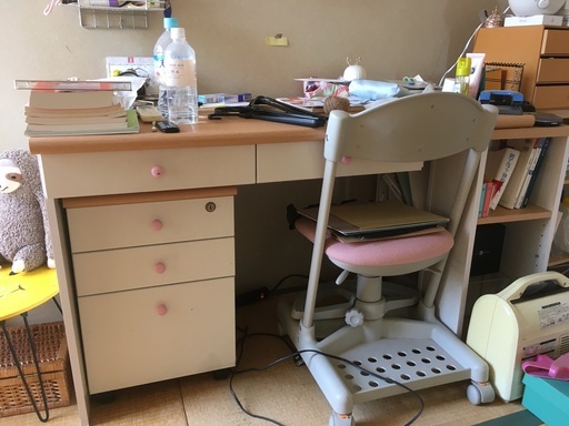 10/22まで！二人用学習用机　分離も可能　兄弟姉妹、双子向け