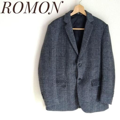 極美品ほぼ未使用】ROMONウールスーツジャケットグレー190cmサイズ